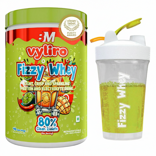 FIZZY WHEY PICANTE + SHAKER